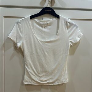 Olive & Oak Cream Short Sleeve Tee